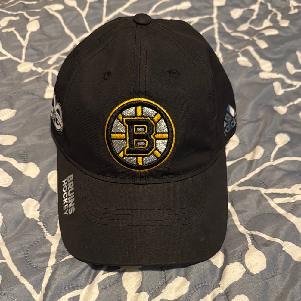 Adidas Black and Gold Women's Hat